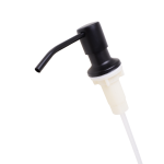 Dozownik wpuszczany do zlewu na płyn do naczyń czarny ze stali Nett DB-300